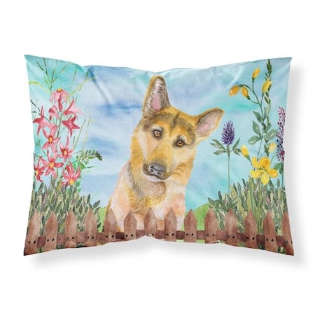 Carolines Treasures Carolines Treasures CK1273PILLOWCASE German Shepherd No.2 Spring Fabric Standard Pillowcase CK1273PILLOWCASE